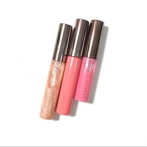 Kanebo Lunasol Lipgloss Shimmer Golden Pink Japan